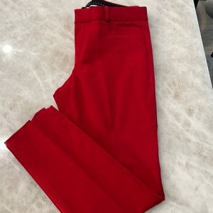BR Red Sloan pants.